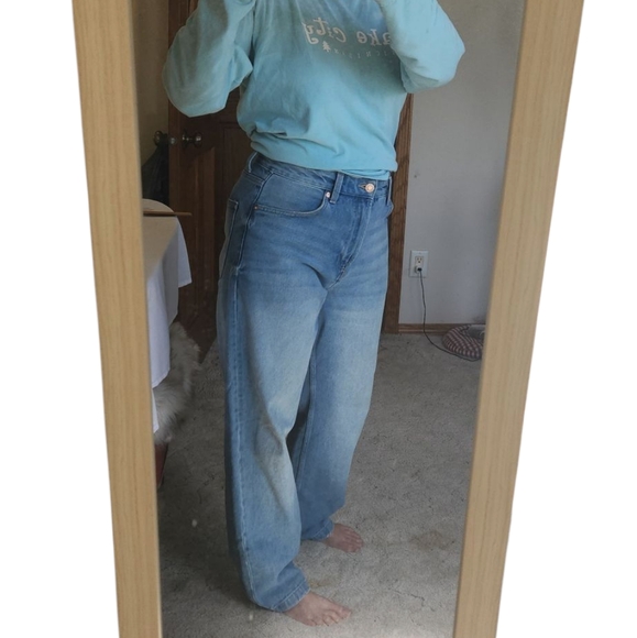 Bershka Denim Unisex Baggy Skater Jeans. Size 29 - Picture 2 of 13